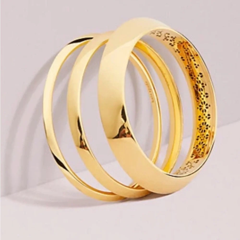 KATE SPADE Bracelets set of 3 Gold - Picture 3 of 17